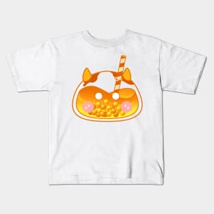 Genshin Impact - Pyro Slime Boba Kids T-Shirt